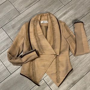 Badgley Mischa beautiful baguette spunky leather jacket price slashed by 50%